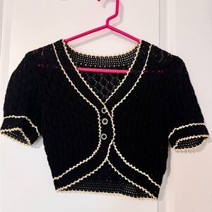 Vintage betsey Johnson Cardigan 2008